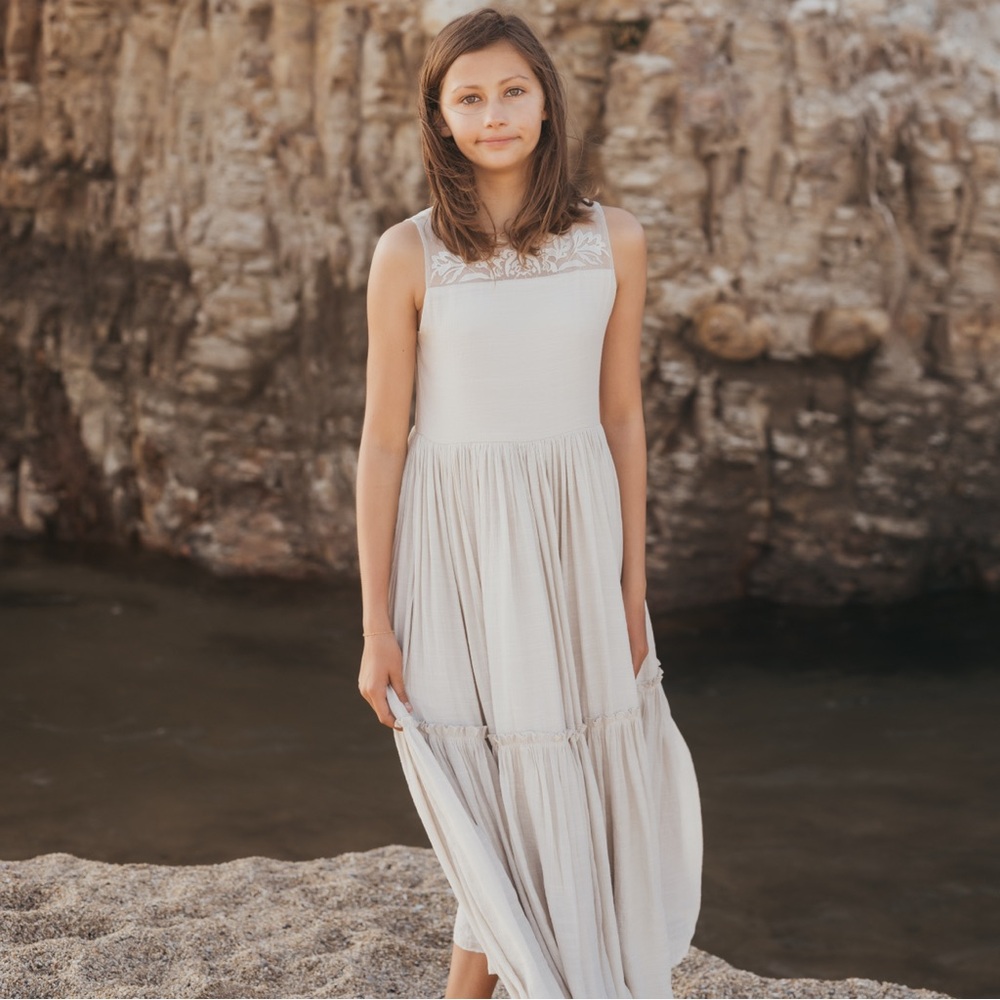 Joyfolie Mia Joy Girls Linen Dress